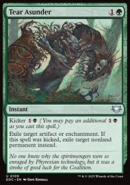 Tear Asunder⁣ - Commander: Edge of Eternities⁣ (Uncommon)⁣ [109]
