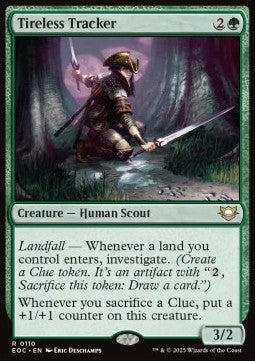 Tireless Tracker⁣ - Commander: Edge of Eternities⁣ (Rare)⁣ [110]