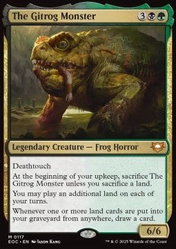 The Gitrog Monster⁣ - Commander: Edge of Eternities⁣ (Mythic)⁣ [117]