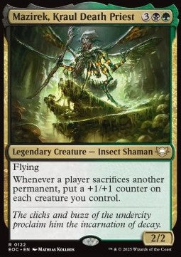 Mazirek, Kraul Death Priest⁣ - Commander: Edge of Eternities⁣ (Rare)⁣ [122]