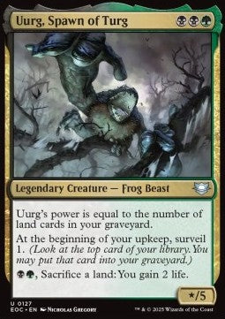 Uurg, Spawn of Turg⁣ - Commander: Edge of Eternities⁣ (Uncommon)⁣ [127]