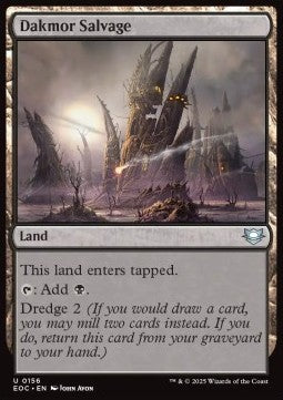 Dakmor Salvage⁣ - Commander: Edge of Eternities⁣ (Uncommon)⁣ [156]