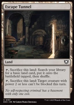 Escape Tunnel⁣ - Commander: Edge of Eternities⁣ (Common)⁣ [157]