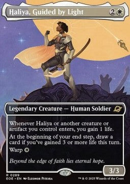 Haliya, Guided by Light⁣ - Edge of Eternities: Extras⁣ (Rare)⁣ [289]