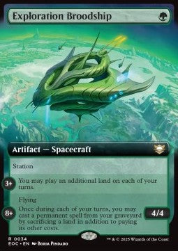 Exploration Broodship⁣ - Commander: Edge of Eternities: Extras⁣ (Rare)⁣ [34]