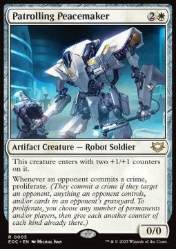Patrolling Peacemaker⁣ - Commander: Edge of Eternities⁣ (Rare)⁣ [5]