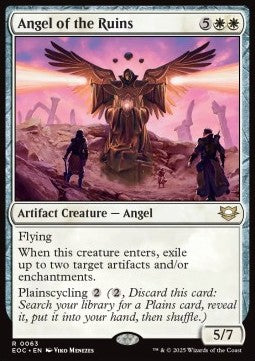 Angel of the Ruins⁣ - Commander: Edge of Eternities⁣ (Rare)⁣ [63]