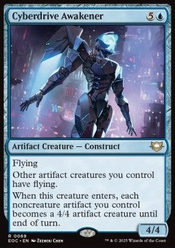 Cyberdrive Awakener⁣ - Commander: Edge of Eternities⁣ (Rare)⁣ [69]