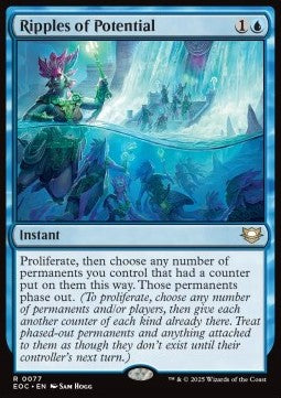 Ripples of Potential⁣ - Commander: Edge of Eternities⁣ (Rare)⁣ [77]