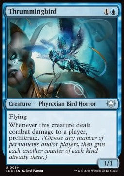 Thrummingbird⁣ - Commander: Edge of Eternities⁣ (Uncommon)⁣ [80]