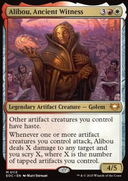 Alibou, Ancient Witness⁣ - Commander: Edge of Eternities⁣ (Mythic)⁣ [113]