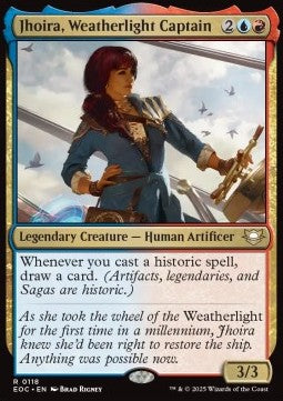 Jhoira, Weatherlight Captain⁣ - Commander: Edge of Eternities⁣ (Rare)⁣ [118]