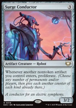 Surge Conductor⁣ - Commander: Edge of Eternities⁣ (Rare)⁣ [19]