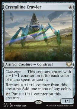 Crystalline Crawler⁣ - Commander: Edge of Eternities⁣ (Rare)⁣ [133]