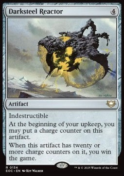 Darksteel Reactor⁣ - Commander: Edge of Eternities⁣ (Rare)⁣ [134]