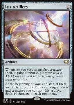 Lux Artillery⁣ - Commander: Edge of Eternities⁣ (Rare)⁣ [140]