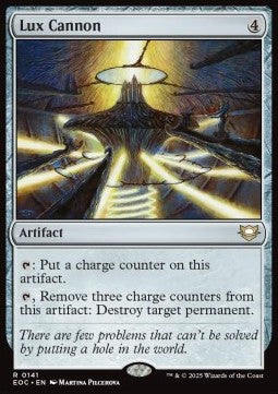 Lux Cannon⁣ - Commander: Edge of Eternities⁣ (Rare)⁣ [141]