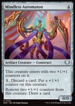 Mindless Automaton⁣ - Commander: Edge of Eternities⁣ (Uncommon)⁣ [142]