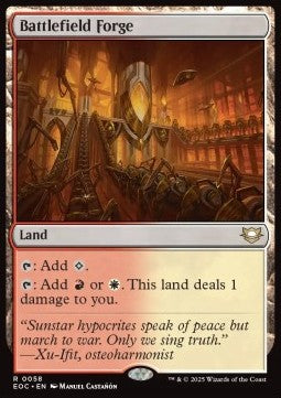 Battlefield Forge⁣ - Commander: Edge of Eternities⁣ (Rare)⁣ [58]