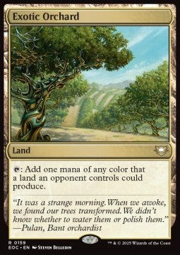 Exotic Orchard - Commander: Edge of Eternities (Rare) [EOC-159]