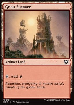 Great Furnace⁣ - Commander: Edge of Eternities⁣ (Common)⁣ [161]
