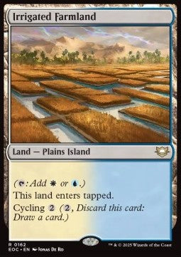 Irrigated Farmland⁣ - Commander: Edge of Eternities⁣ (Rare)⁣ [162]