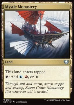 Mystic Monastery⁣ - Commander: Edge of Eternities⁣ (Uncommon)⁣ [170]