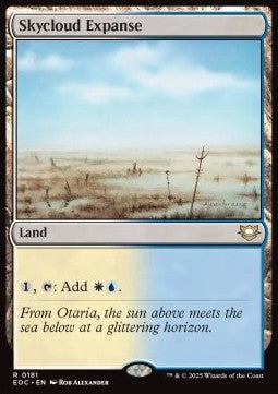 Skycloud Expanse⁣ - Commander: Edge of Eternities⁣ (Rare)⁣ [181]