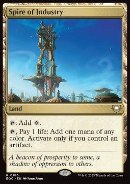 Spire of Industry⁣ - Commander: Edge of Eternities⁣ (Rare)⁣ [183]