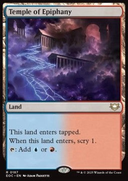 Temple of Epiphany⁣ - Commander: Edge of Eternities⁣ (Rare)⁣ [187]