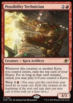 Possibility Technician⁣ - Edge of Eternities⁣ (Rare)⁣ [153]