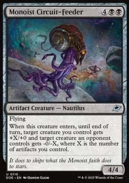 Monoist Circuit-Feeder⁣ - Edge of Eternities⁣ (Uncommon)⁣ [110]