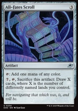 All-Fates Scroll⁣ - Edge of Eternities⁣ (Uncommon)⁣ [234]
