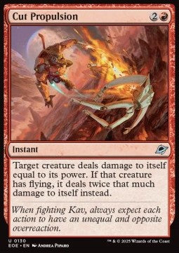 Cut Propulsion⁣ - Edge of Eternities⁣ (Uncommon)⁣ [130]