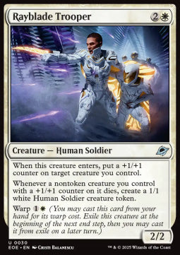 Rayblade Trooper⁣ - Edge of Eternities⁣ (Uncommon)⁣ [30]