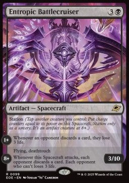 Entropic Battlecruiser⁣ - Edge of Eternities⁣ (Rare)⁣ [99]