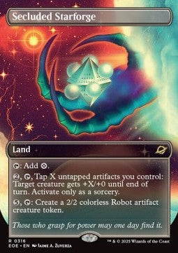 Secluded Starforge (V.1)⁣ - Edge of Eternities: Extras⁣ (Rare)⁣ [316]