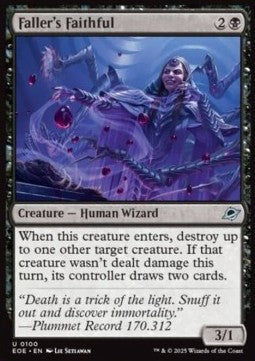 Faller's Faithful⁣ - Edge of Eternities⁣ (Uncommon)⁣ [100]