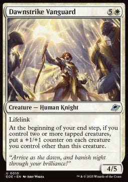 Dawnstrike Vanguard⁣ - Edge of Eternities⁣ (Uncommon)⁣ [10]