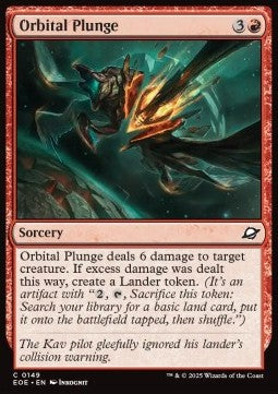 Orbital Plunge⁣ - Edge of Eternities⁣ (Common)⁣ [149]