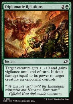 Diplomatic Relations⁣ - Edge of Eternities⁣ (Common)⁣ [177]