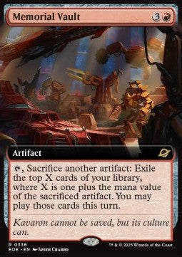 Memorial Vault⁣ - Edge of Eternities: Extras⁣ (Rare)⁣ [336]