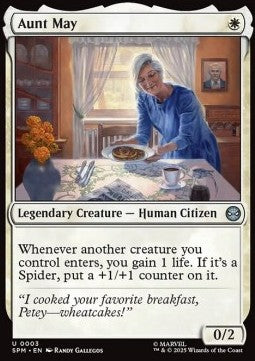 Aunt May - Magic: The Gathering | Marvel's Spider-Man (Uncommon) [SPM-3]