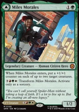 Miles Morales // Ultimate Spider-Man - Magic: The Gathering | Marvel's Spider-Man (Mythic) [SPM-108]