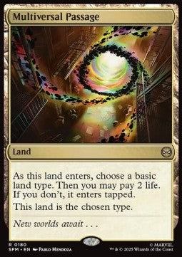 Multiversal Passage - Magic: The Gathering | Marvel's Spider-Man (Rare) [SPM-180]