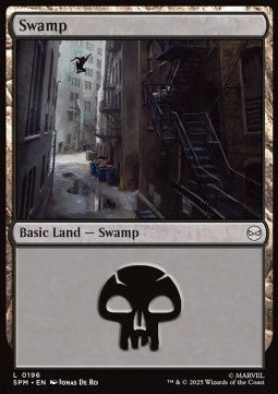 Swamp (V.2) - Magic: The Gathering | Marvel's Spider-Man (Land) [SPM-196]