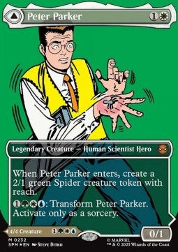 Peter Parker // Amazing Spider-Man (V.2) - Magic: The Gathering | Marvel's Spider-Man: Extras (Mythic) [XSPM-232]