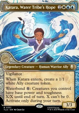 Katara, Water Tribe's Hope - Avatar: The Last Airbender: Extras (Rare) [XTLA-351]