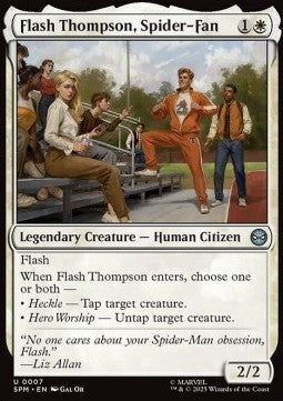 Flash Thompson, Spider-Fan - Magic: The Gathering | Marvel's Spider-Man (Uncommon) [SPM-7]