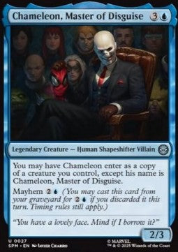 Chameleon, Master of Disguise - Magic: The Gathering | Marvel's Spider-Man (Uncommon) [SPM-27]